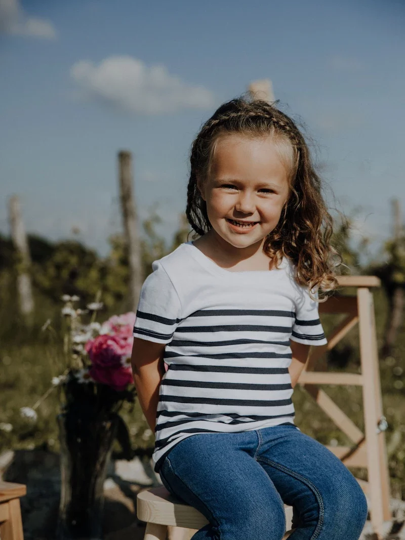 T-Shirt Marinière TT'MA pour enfant