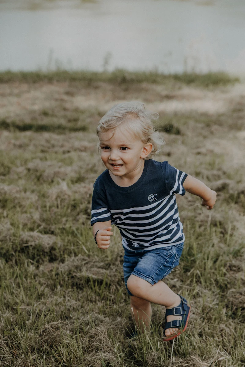 T-Shirt Enfant Marinière Navy TT'ma